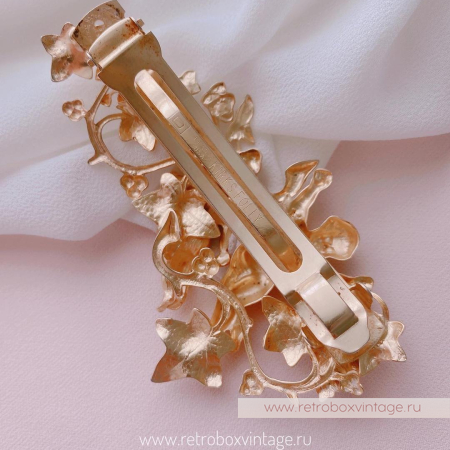 KIRKS FOLLY Заколка-автомат для волос «Два купидона»