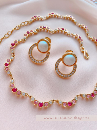 SWAROVSKI Ожерелье «Розовые мечты»