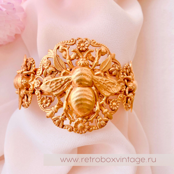 ASKEW LONDON Браслет «Золотые пчелы» В3