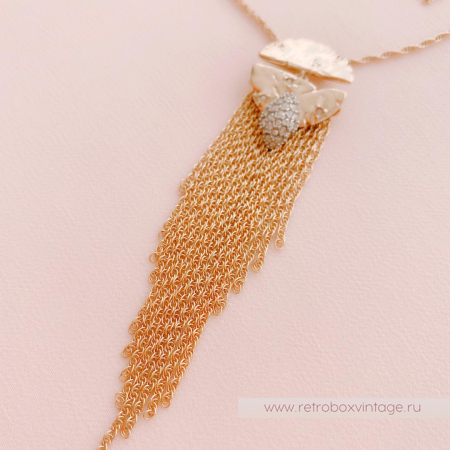 ALEXIS BITTAR Комплект «Полет кометы» кулон на цепочке и серьги