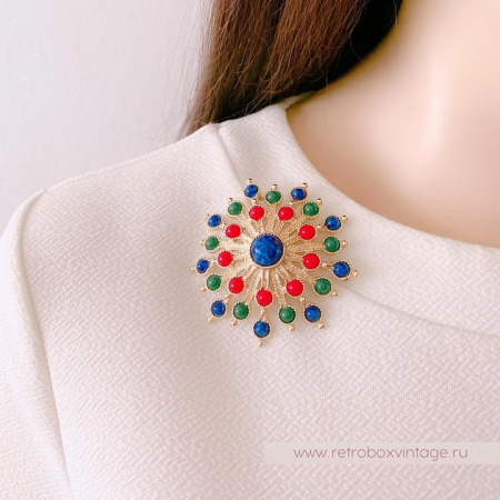 SARAH COVENTRY Брошь "Карнавал"