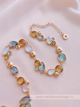 ANNE KLEIN Ожерелье «Осеннее небо»