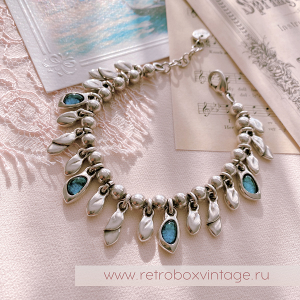 CICLON Браслет «Дыхание воды»  Calendula муранское стекло 2