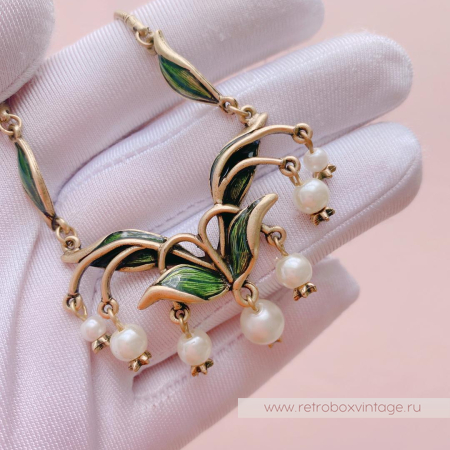 SWEET ROMANCE Колье «Жемчужные ландыши» SWEET ROMANCE Колье «Жемчужные ландыши»