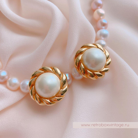 FO INC Клипсы «Классика в стиле Шанель»