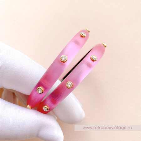 ALEXIS BITTAR Браслет "Яркие вспышки: нежная роза"