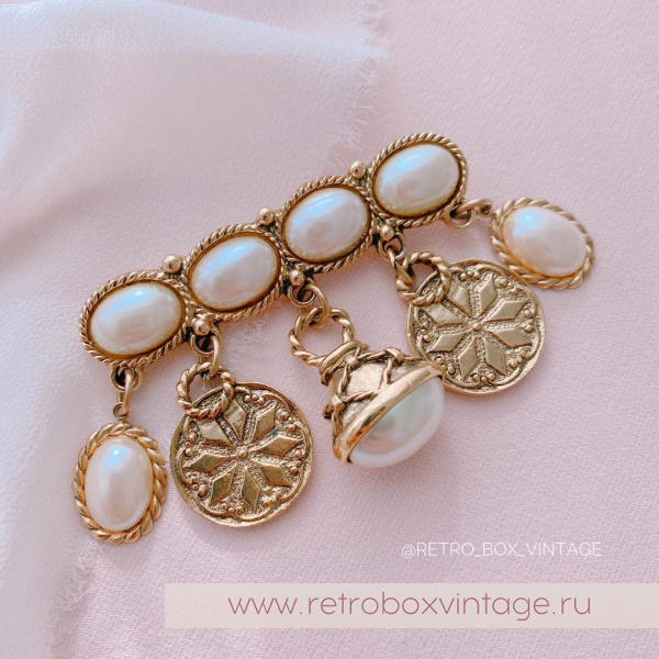 1928 JEWELRY Брошь-бар «Утро Шахерезады»