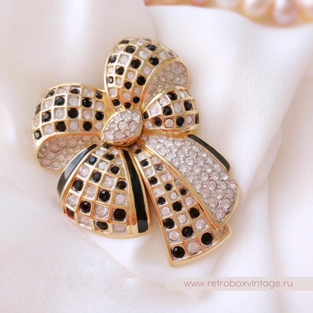 SWAROVSKI Брошь «Бант»