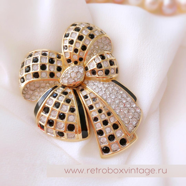 SWAROVSKI Брошь «Бант»