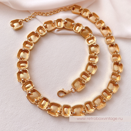 ANNE KLEIN Ожерелье "Тайны странствий» черепаховое