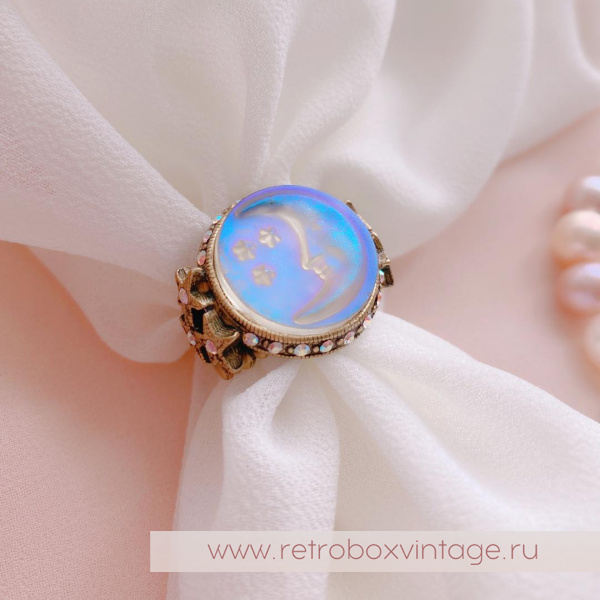 SWEET ROMANCE Кольцо «Лунная соната: бронза»