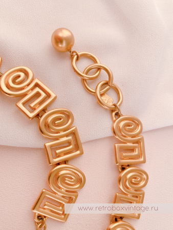 ANNE KLEIN Ожерелье "Золотые арабески"