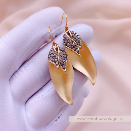 ALEXIS BITTAR Серьги «Солнечный свет»