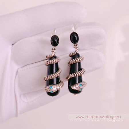 SWEET ROMANCE Серьги «Змеиная мудрость»