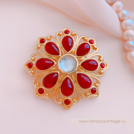 TRIFARI Брошь «Аленький цветочек»