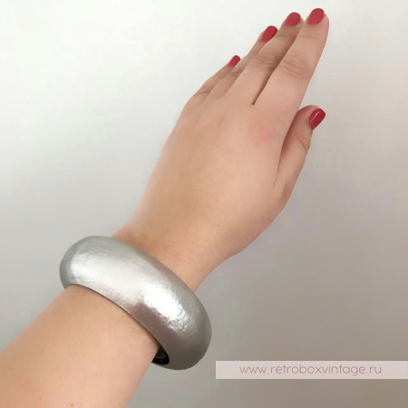 ALEXIS BITTAR Браслет «Жидкий шелк: бежевая платина» уценка 30%