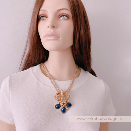 JOSE MARIA BARRERA / AVON Брошь-кулон «Флорентин»