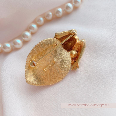 FLORENZA Брошь «Царевна-лягушка»