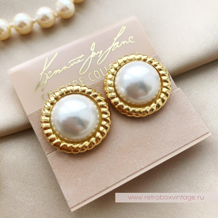 KJL / KENNETH J LANE Клипсы «Первая леди»