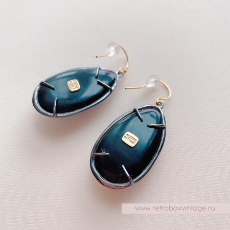 ALEXIS BITTAR Серьги "Новолуние: имперский люцит"