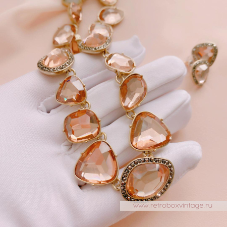 VERA WONG Колье и серьги «Джульетта»