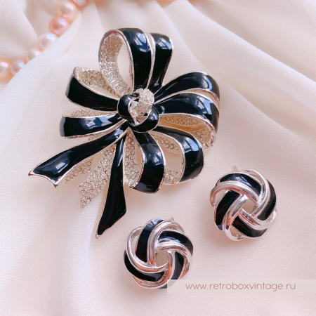 JOAN RIVERS / TRIFARI Комплект «Бант и узелки»