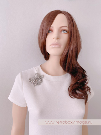 JJ / JONETTE JEWELRY Брошь «Принцесса звезд: серебро»