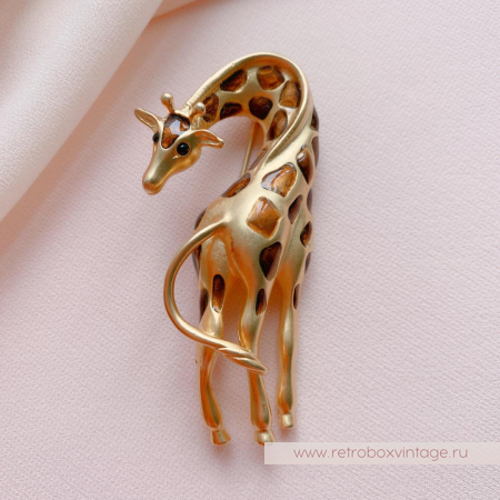 FERNANDO ORIGINALS / FO Брошь «Добродушный жираф»