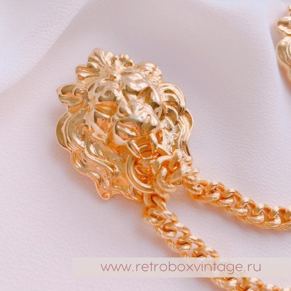 ANNE KLEIN Брошь-шатлен «Светская львица»