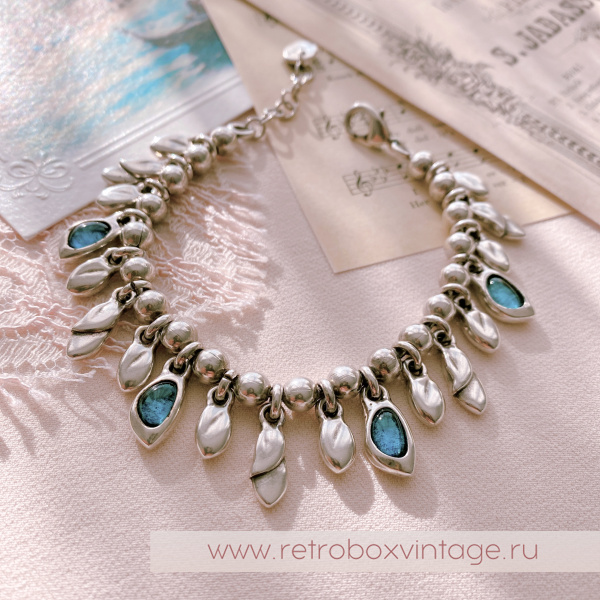 CICLON Браслет «Дыхание воды»  Calendula муранское стекло 2