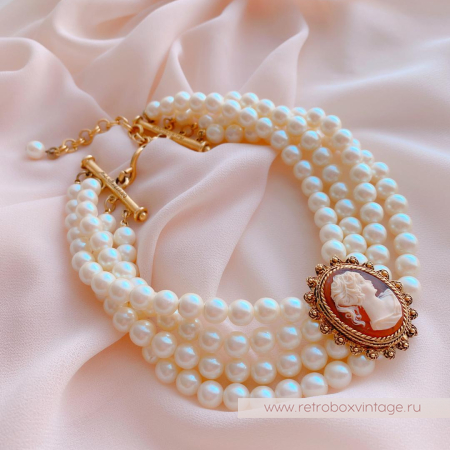 GRAZIANO Чокер с камеей «Ваше величество» GRAZIANO Чокер с камеей «Ваше величество»