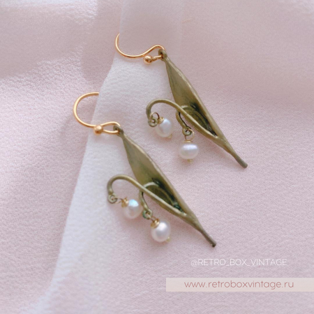 MICHAEL MICHAUD Брошь «Майский ландыш эксклюзив»