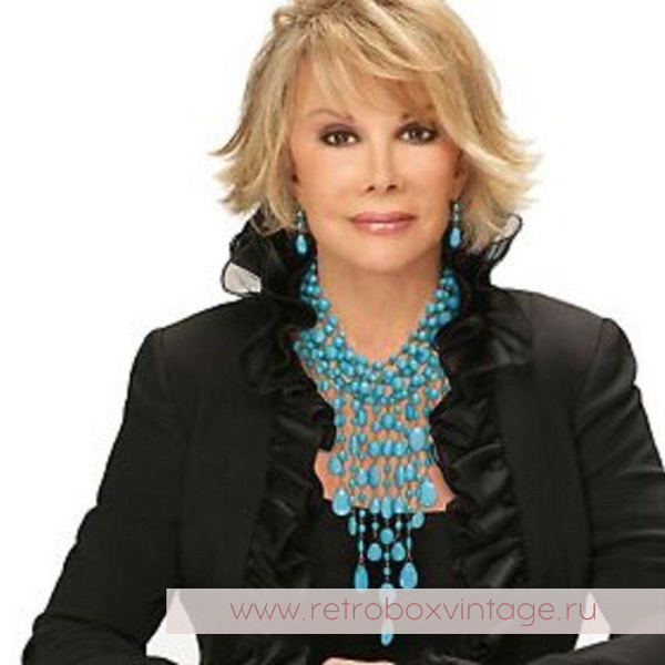 JOAN RIVERS Ожерелье «Бирюзовый водопад»