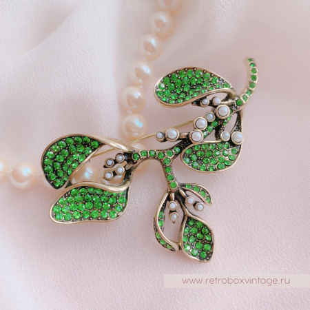 HEIDI DAUS Брошь «Поцелуй весны»