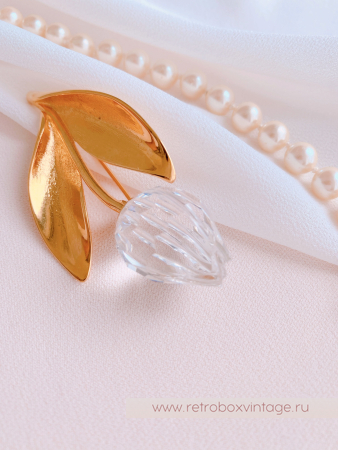 SWAROVSKI Брошь "Хрустальный тюльпан" Коллекция Crystal Memories
