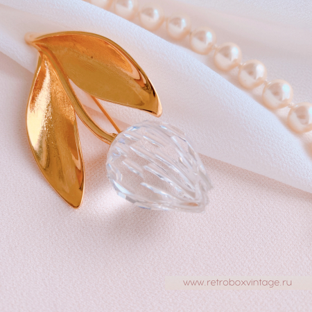 SWAROVSKI Брошь "Хрустальный тюльпан" Коллекция Crystal Memories