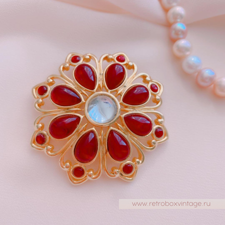 TRIFARI Брошь «Аленький цветочек»