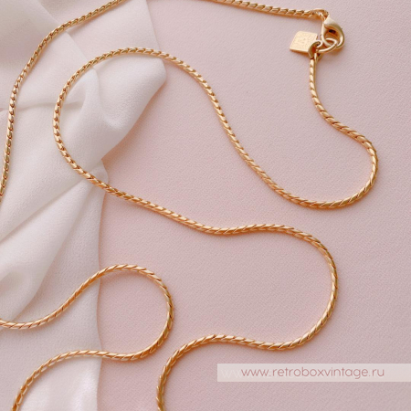 ANNE KLEIN Кулон на цепочке «Золотое солнце»