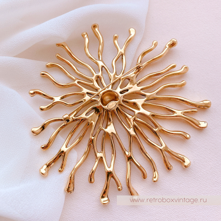 UVELINA Брошь "Цветок Солнца"
