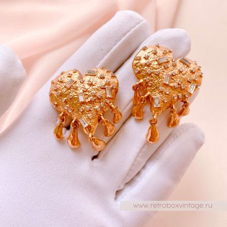 ZARA Серьги "Тающее сердце"