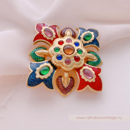 JOAN RIVERS Брошь «Шахерезада: мальтийский крест»