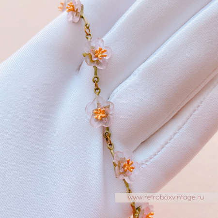 MICHAEL MICHAUD Браслет «Нежная весна: цветущий персик»