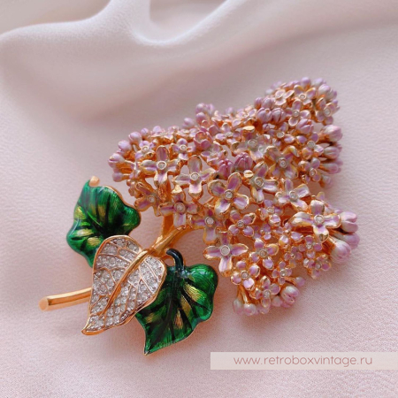 JOAN RIVERS Брошь «Персидская сирень»