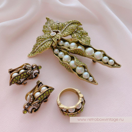 HEIDI DAUS Комплект «Зеленый горошек»