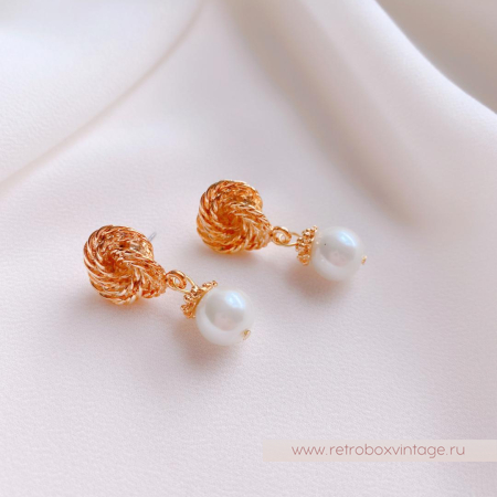 JOAN RIVERS Серьги «Магия узелков»