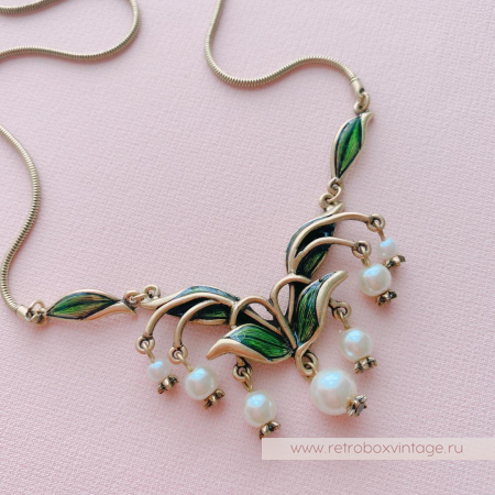 SWEET ROMANCE Колье «Жемчужные ландыши» SWEET ROMANCE Колье «Жемчужные ландыши»