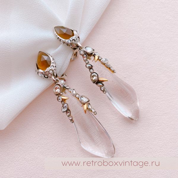 ALEXIS BITTAR Клипсы "Капли дождя"