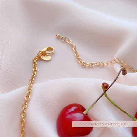 JOAN RIVERS Комплект «Спелая вишня» колье и серьги