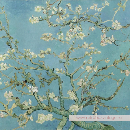 MICHAEL MICHAUD Брошь «Цветущий миндаль Ван Гога»