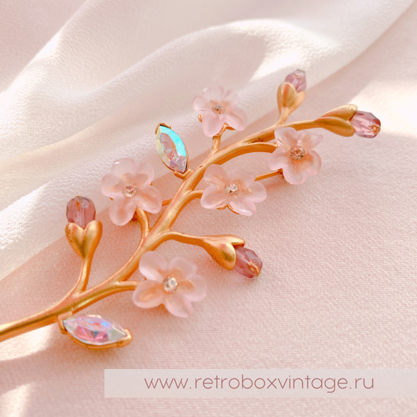 AVON SP Брошь "Веточка сакуры"